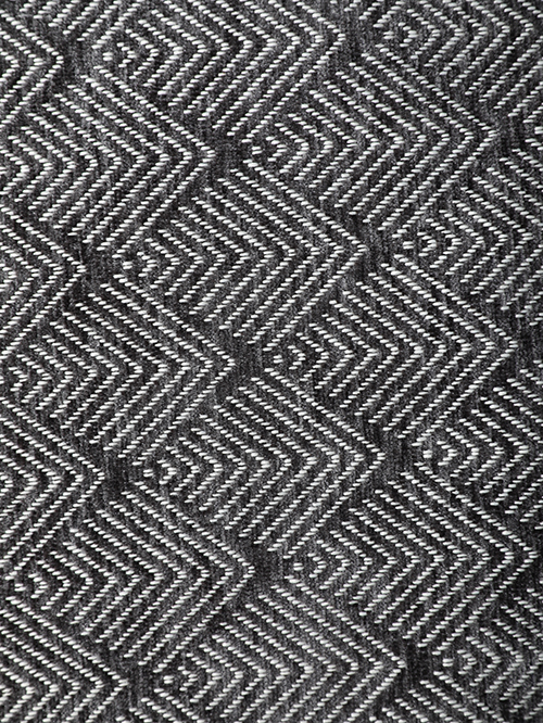 Jacquard geometriskt chenillesoffatyg